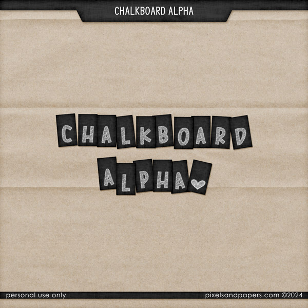 Chalkboard Alpha