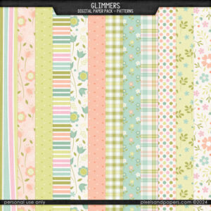 Glimmers Patterned Papers
